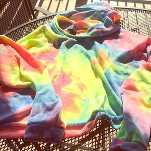 Tie Dye Crop Too RUE 21 Hoodie